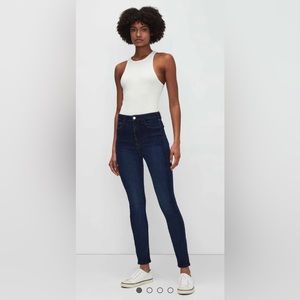 NO FILTER ULTRA HIGH RISE SKINNY IN MARIPOSA size 27 NWT